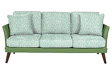 the estate of things chooses zelda sofa